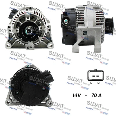 Alternator (A12VA0034A2)