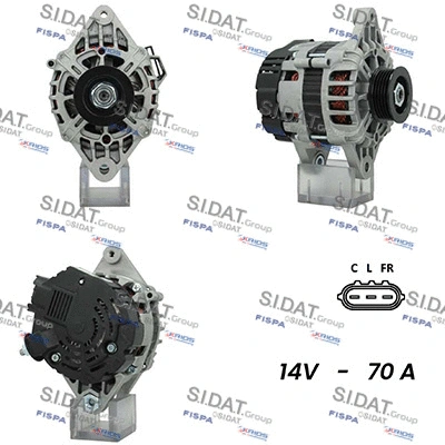 Alternator (A12VA0677A2)