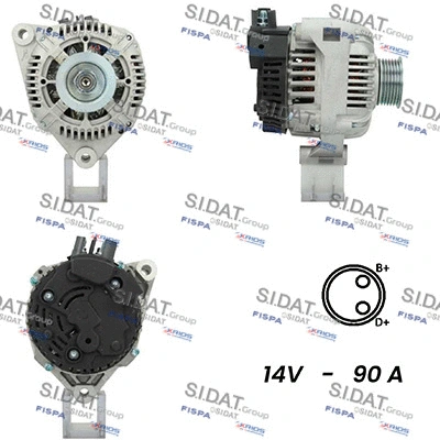 Alternator (A12VA0521A2)