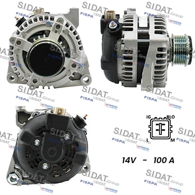 Alternator (A12DE0495A2)