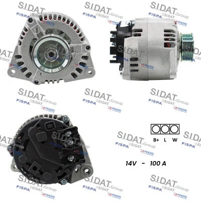 Alternator (A12MA1037A2)