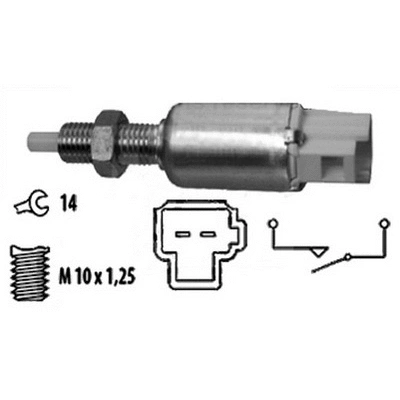 Switch, clutch control (cruise control) (5.140117)