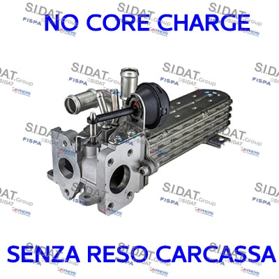 Cooler, exhaust gas recirculation (83.1553R)