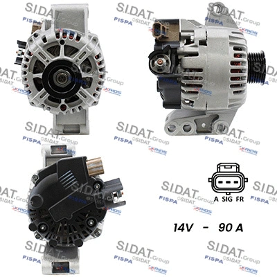 Alternator (A12VA0200A2)