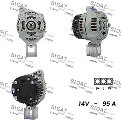 Alternator (A12ML1089A2)