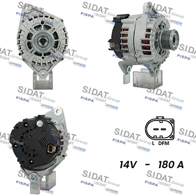 Alternator (A12VA0408A2)
