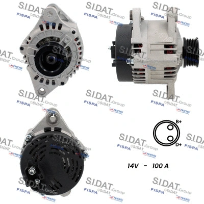Alternator (A12MA1196A2)