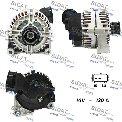 Alternator (A12BH0122A2)