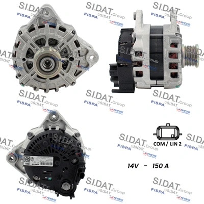 Alternator (A12VA1270)