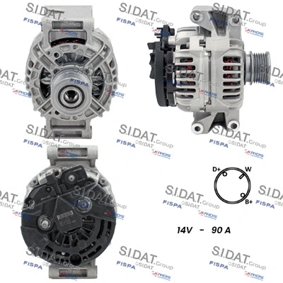 Alternator (A12BH0082)
