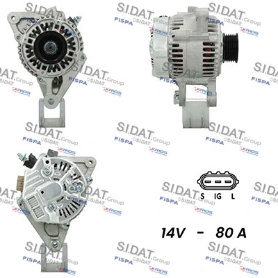 Alternator (A12DE0373A2)