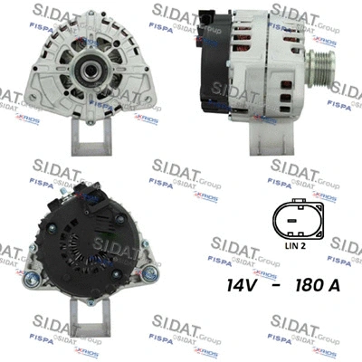 Alternator (A12VA0957)
