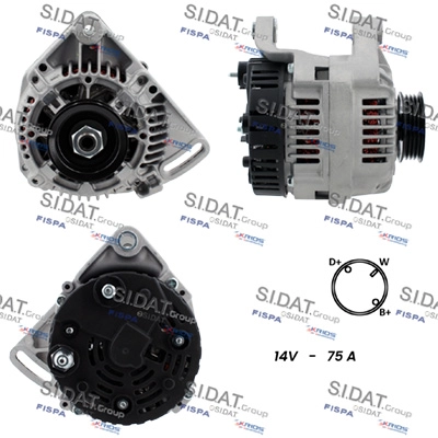 Alternator (A12VA1292A2)