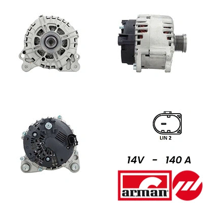 Alternator (A12VA0864AS)