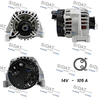 Alternator (A12DE0007A2)