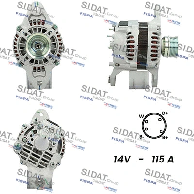 Alternator (A12MH0322)
