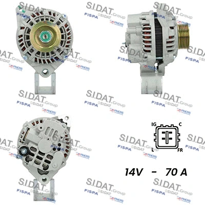 Alternator (A12MH0210A2)