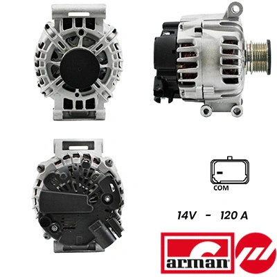 Alternator (A12VA0135AS)