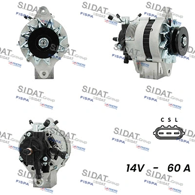 Alternator (A12VA0825A2)