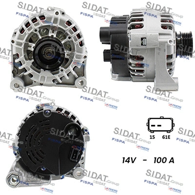 Alternator (A12VA0079A2)