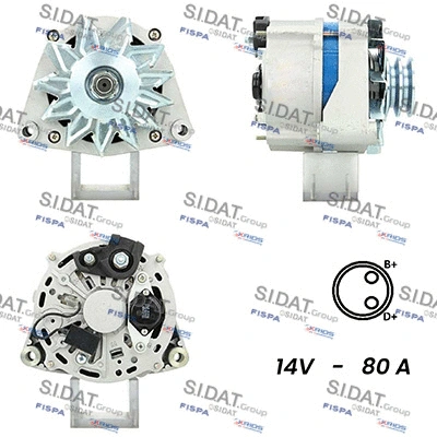 Alternator (A12BH0898A2)