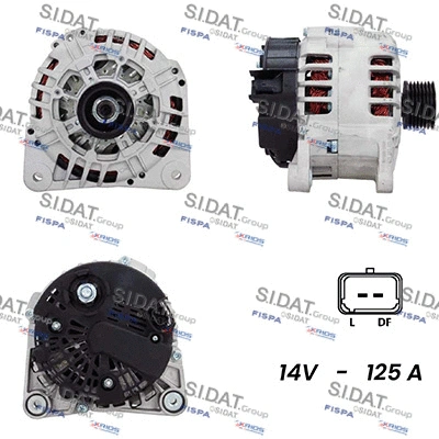 Alternator (A12VA0578A2)