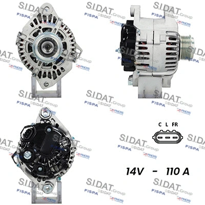 Alternator (A12VA0671A2)