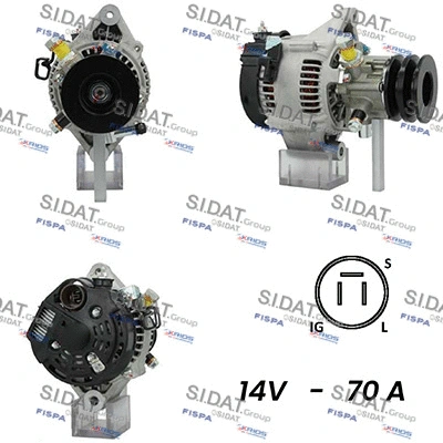 Alternator (A12DE0725A2)