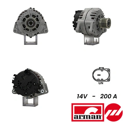 Alternator (A12VA0987AS)