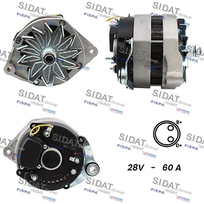 Alternator (A24VA0060A2)