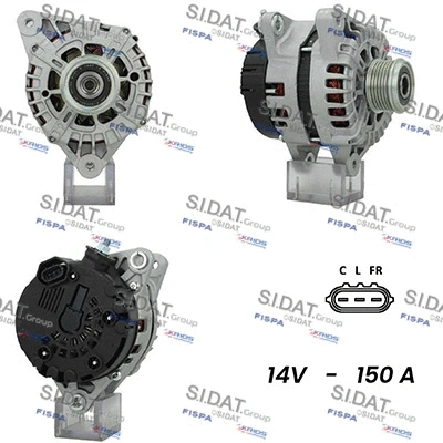 Alternator (A12VA0362)