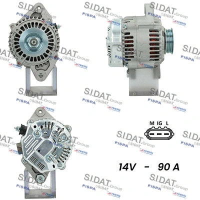 Alternator (A12DE0719A2)