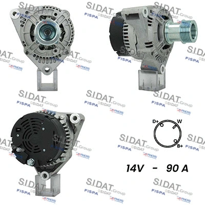 Alternator (A12BH0899A2)