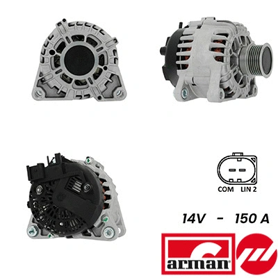 Alternator (A12VA0429AS)