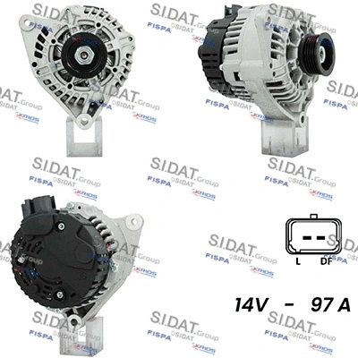Alternator (A12VA0805)