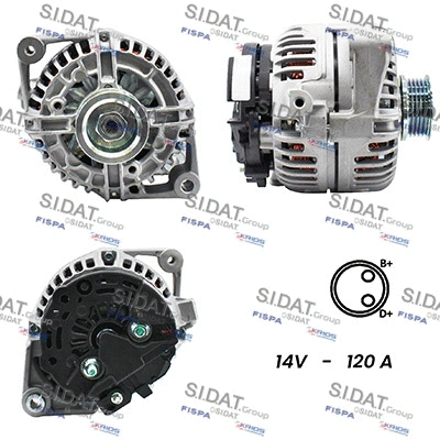 Alternator (A12BH0456A2)