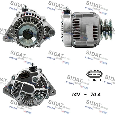 Alternator (A12DE0234A2)