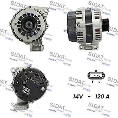 Alternator (A12DR0392)