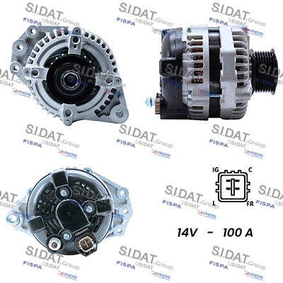 Alternator (A12DE0260A2)