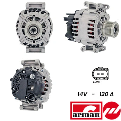 Alternator (A12VA0417AS)
