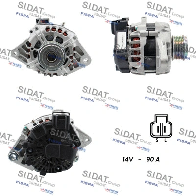 Alternator (A12VA0820A2)