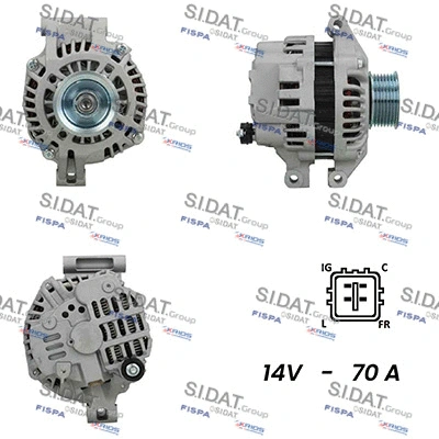 Alternator (A12MH0345A2)