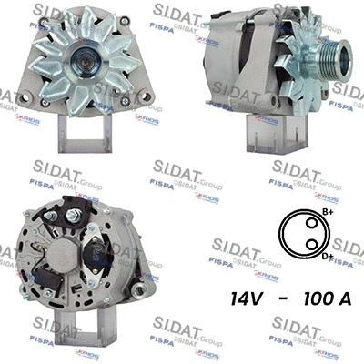 Alternator (A12BH0930A2)