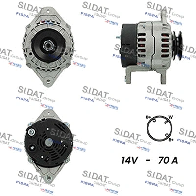 Alternator (A12BH0229A2)