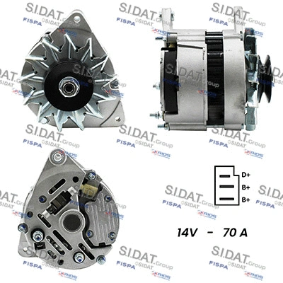Alternator (A12LU0026A2)