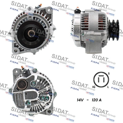 Alternator (A12DE1057A2)