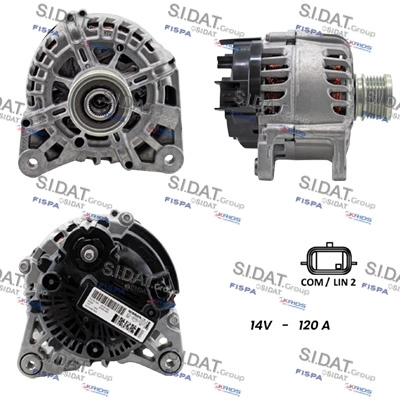 Alternator (A12VA1245)