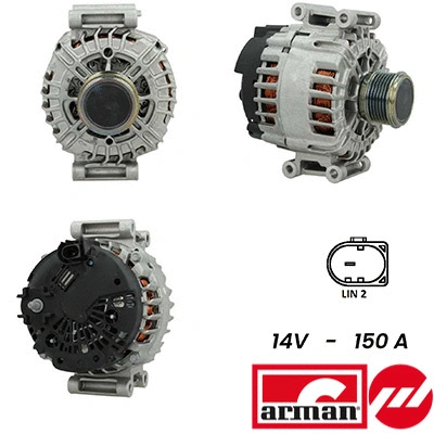 Alternator (A12VA0748AS)