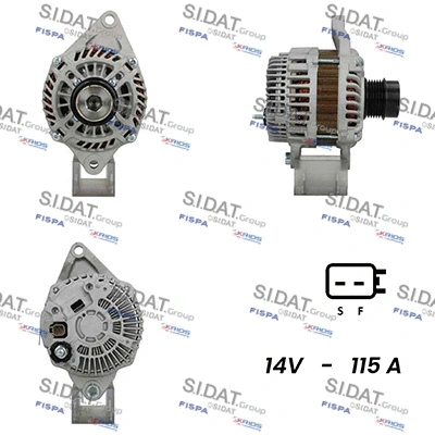 Alternator (A12MH1106A2)