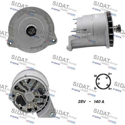 Alternator (A24BH0033A2)